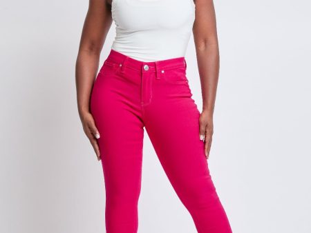 YMI Jeanswear Hyperstretch Mid-Rise Skinny Jeans Online now