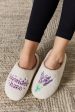 Melody Sequin Pattern Cozy Slippers Online Sale