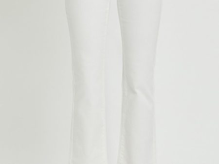 RISEN Full Size Mid Rise Jeans with Pockets Discount