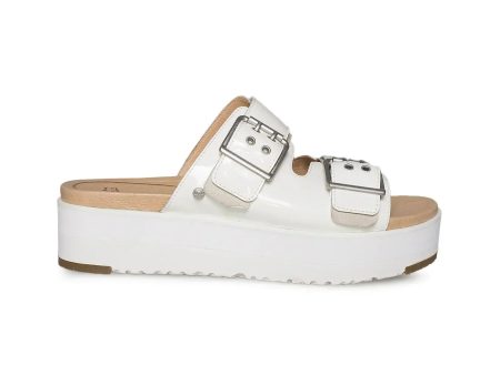 UGG Cammie White Sandal - Women s For Cheap