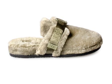 UGG Fluff It Burnt Olive Slippers - Men s For Sale