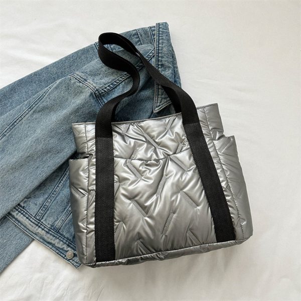 Polyester Tote Bag with Zipper on Sale