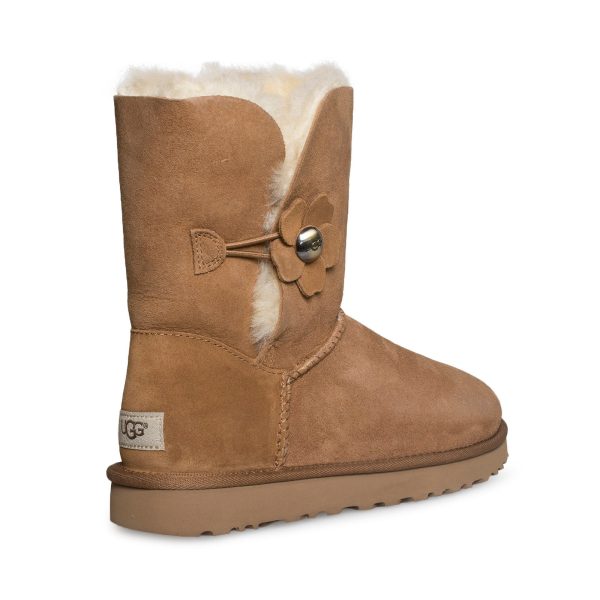 UGG Bailey Button Poppy Chestnut Boots - Women s Supply