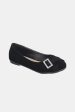 Forever Link Slip On Rhinestone Buckle Ballet Flats Online