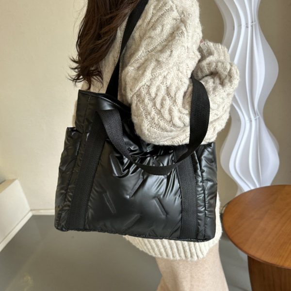 Polyester Tote Bag with Zipper on Sale