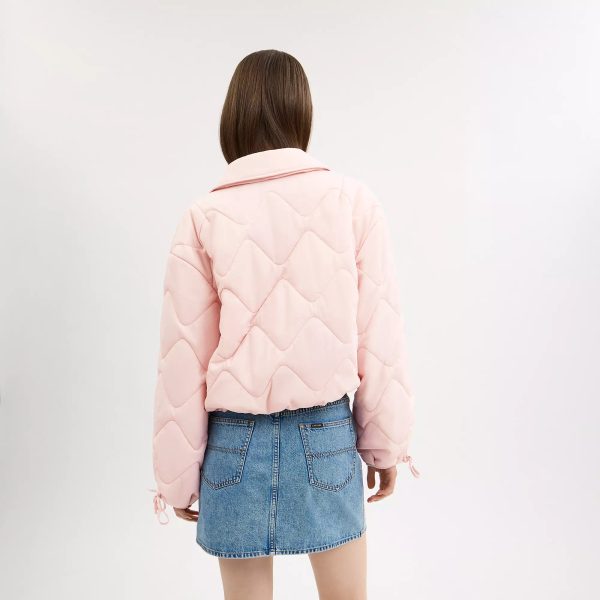 Coach Outlet Quilted Blouson Jacket In Recycled Nylon Online Sale