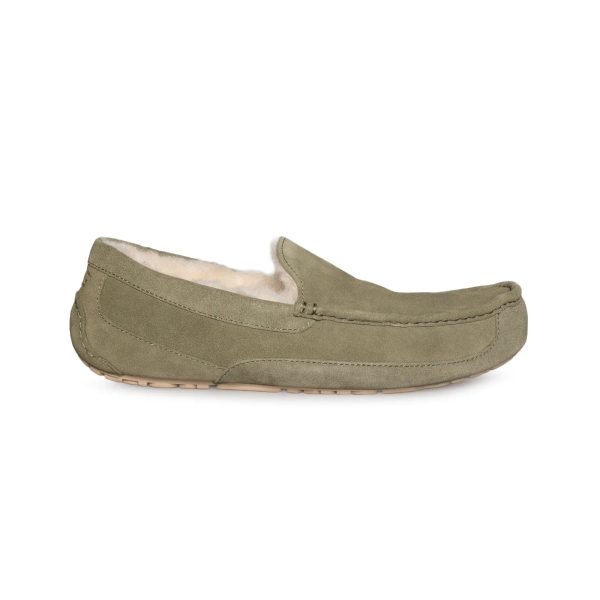 UGG Ascot Moss Green Slippers - Men s Online