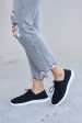 Forever Link Flat Round Toe Lace-Up Sneakers Sale