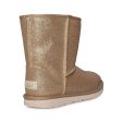 UGG Classic Short II Glitter Gold Boots - Youth For Sale