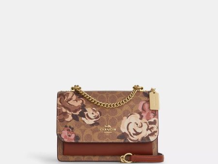 Coach Outlet Klare Crossbody Bag In Signature Canvas With Rose Print Online now