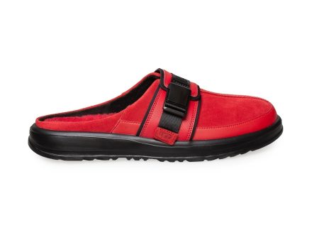 UGG Kick It Slide Samba Red Slippers - Men s For Cheap