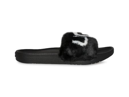 UGG Royale Graphic Black Sandals - Women s Supply