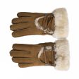 UGG Short Lace Up Glove Gloves Chestnut Cheap